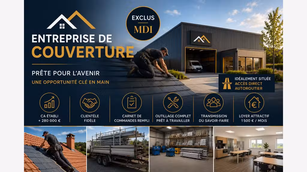 AV entreprise de couverture à Longue Jumelles