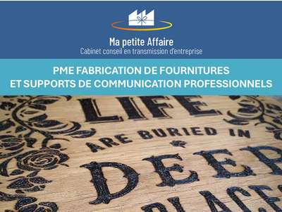 Fabrication supports communication professionnels