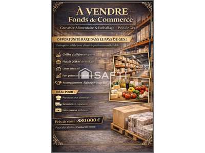 Vente Alimentation à Échenevex