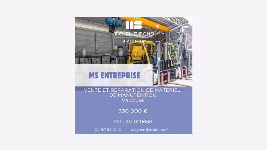 Vente FDC materiel de manutention neuf et occasion