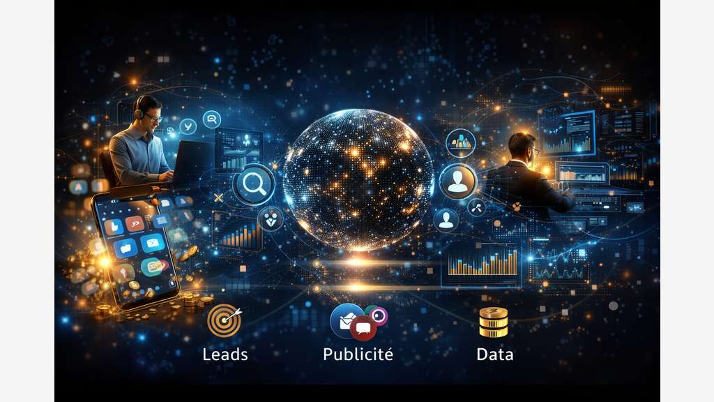 Vente groupe data marketing et acquisition client