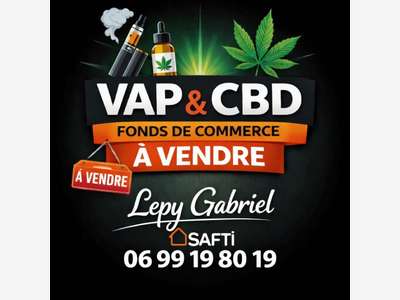 FDC Bar à vape / CBD à vendre Livarot-Pays-D'Auge