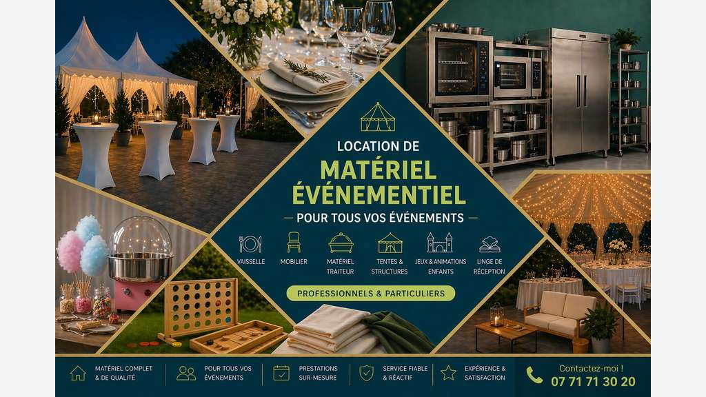 Cède FDC services événementiel & réception à Nîmes