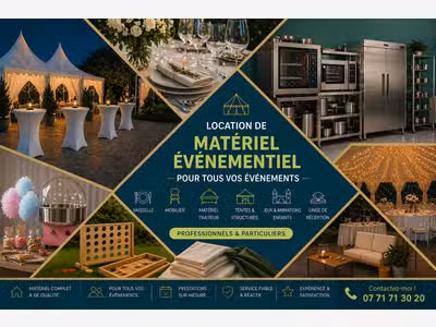 Cède FDC services événementiel & réception à Nîmes