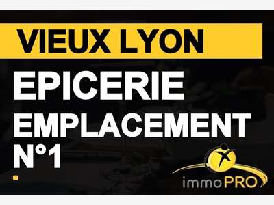 Vend épicerie de 66m² sur emplacement N°1 à Lyon
