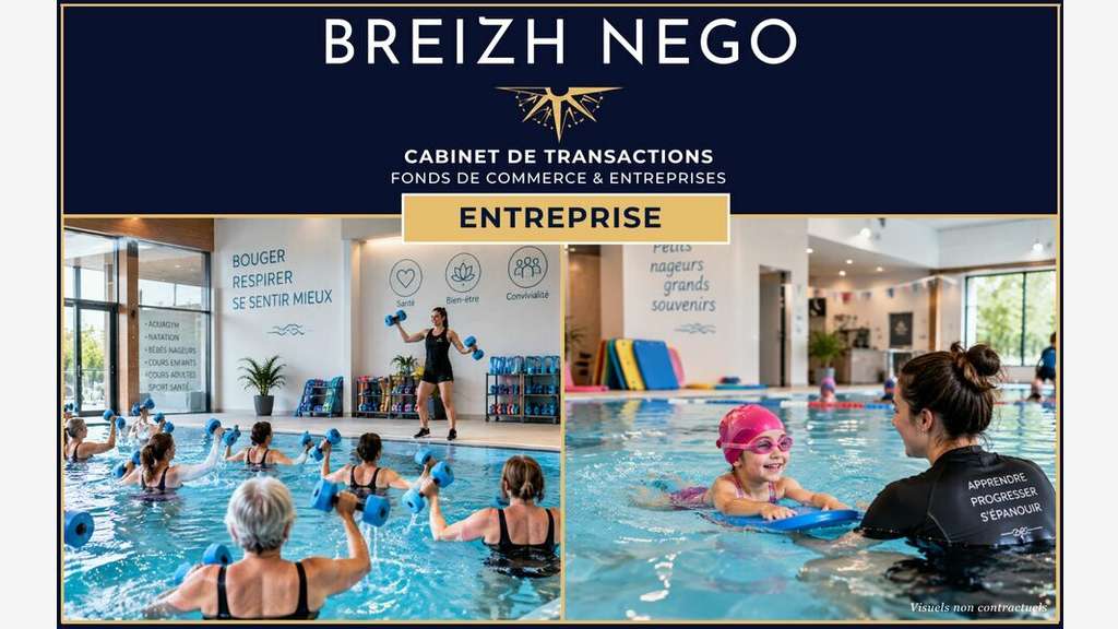 A vendre établissement aquatique en Morbihan Sud