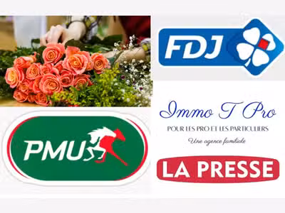 Cède FDC presse FDJ PMU fleuriste Savigny sur Orge