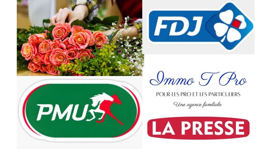 Cède FDC presse FDJ PMU fleuriste Savigny sur Orge