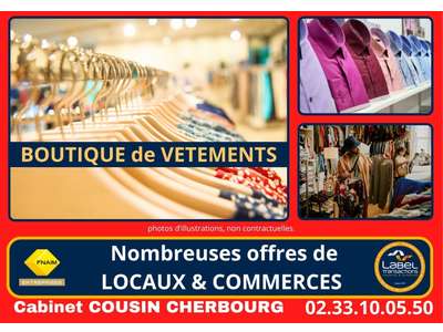 Vente Habillement - Textile à Cherbourg-en-Cotentin