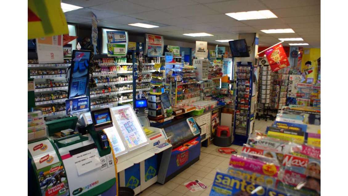 Vente FDC tabac presse FDJ en centre ville Landes
