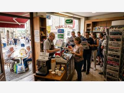 Vente FDC tabac presse FDJ proche Pont du Château