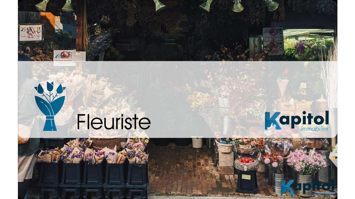 Vente FDC fleuriste très bien placé à Paris 75014