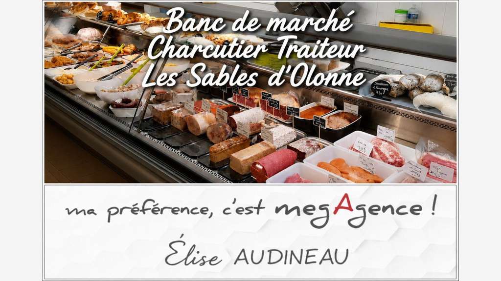 AV banc de marche charcutier les Sables d'olonne