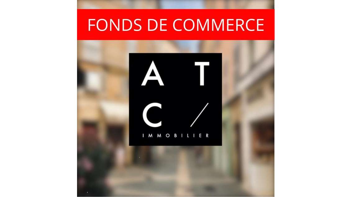 Vente fonds de commerce 58m² en périphérie d'Aix