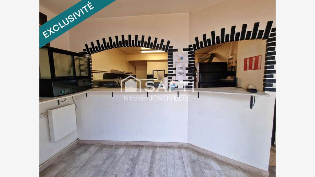 Vente pizzeria en centre-ville Aire/Lys