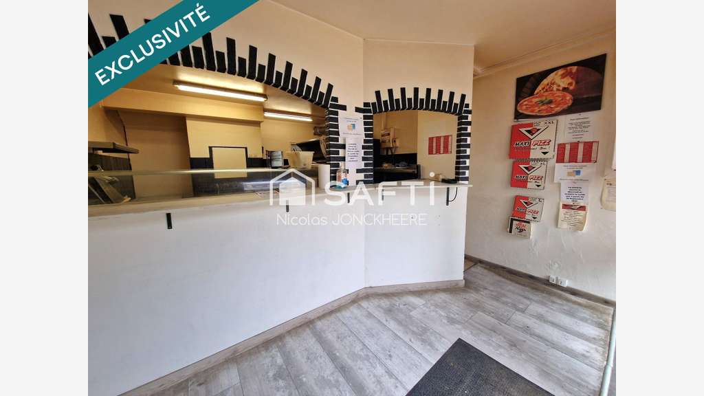Vente pizzeria en centre-ville Aire/Lys