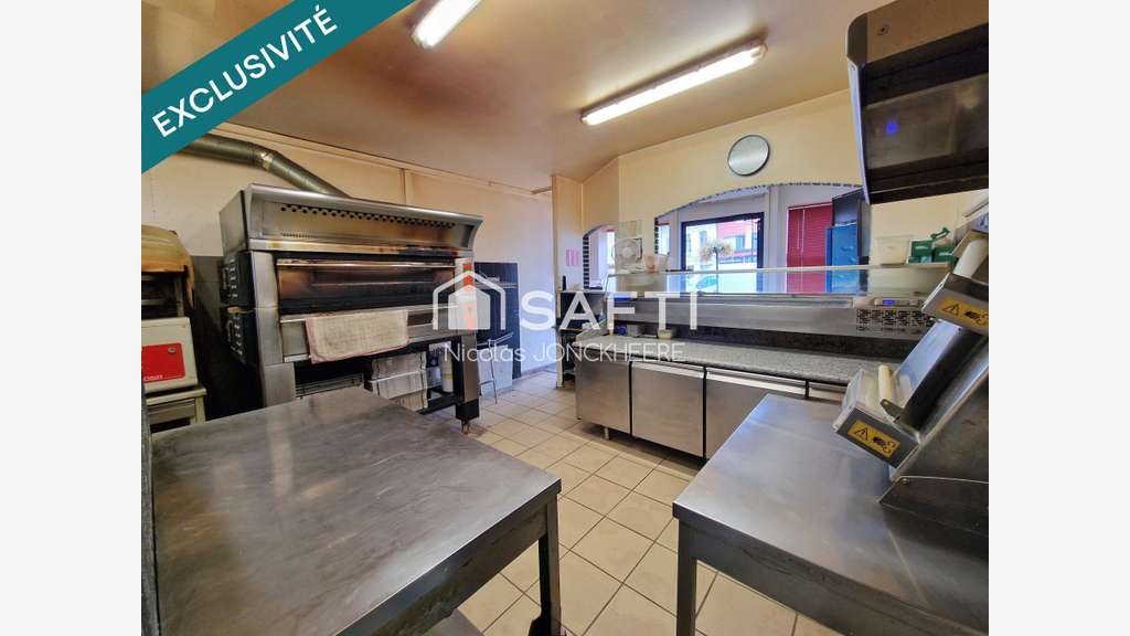Vente pizzeria en centre-ville Aire/Lys