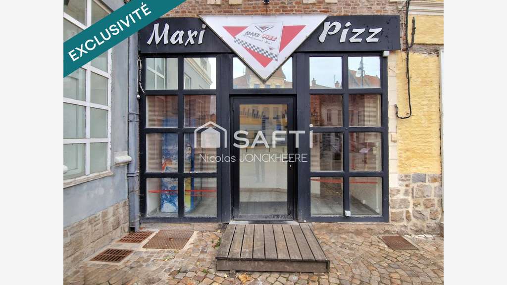 Vente pizzeria en centre-ville Aire/Lys