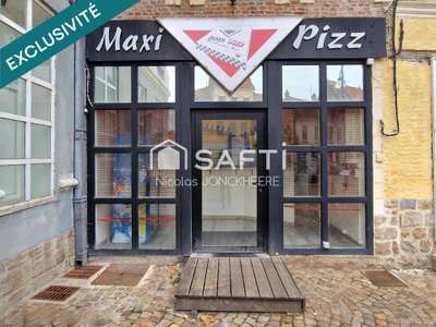 Vente pizzeria en centre-ville Aire/Lys