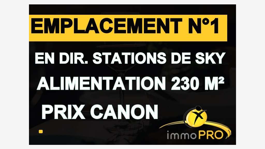 Commerce alimentaire 230m² à vendre à Alberville