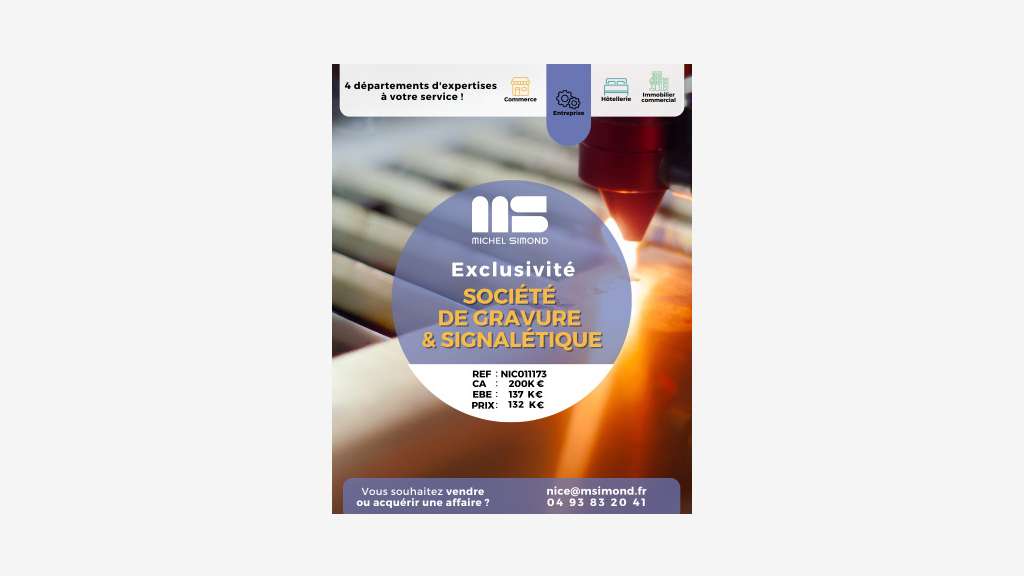 Exclusivité AV société de gravure signalétique 06