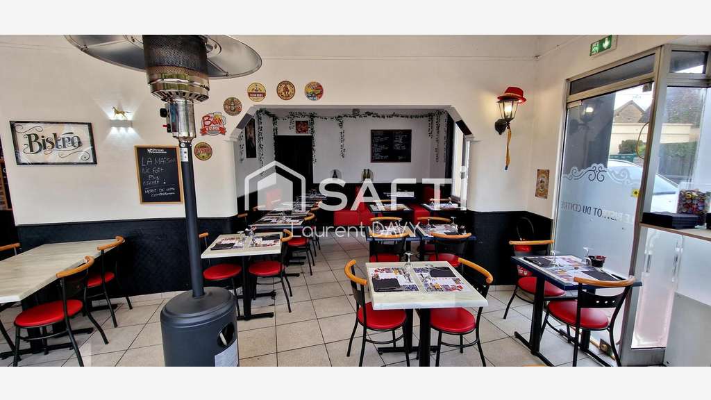 Vente restaurant rénové à Trun empl stratégique
