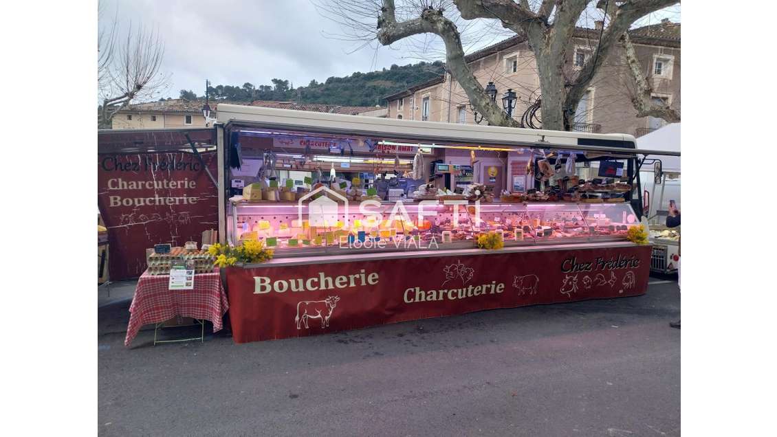 Vente boucherie itinérante  affaire rentable 34