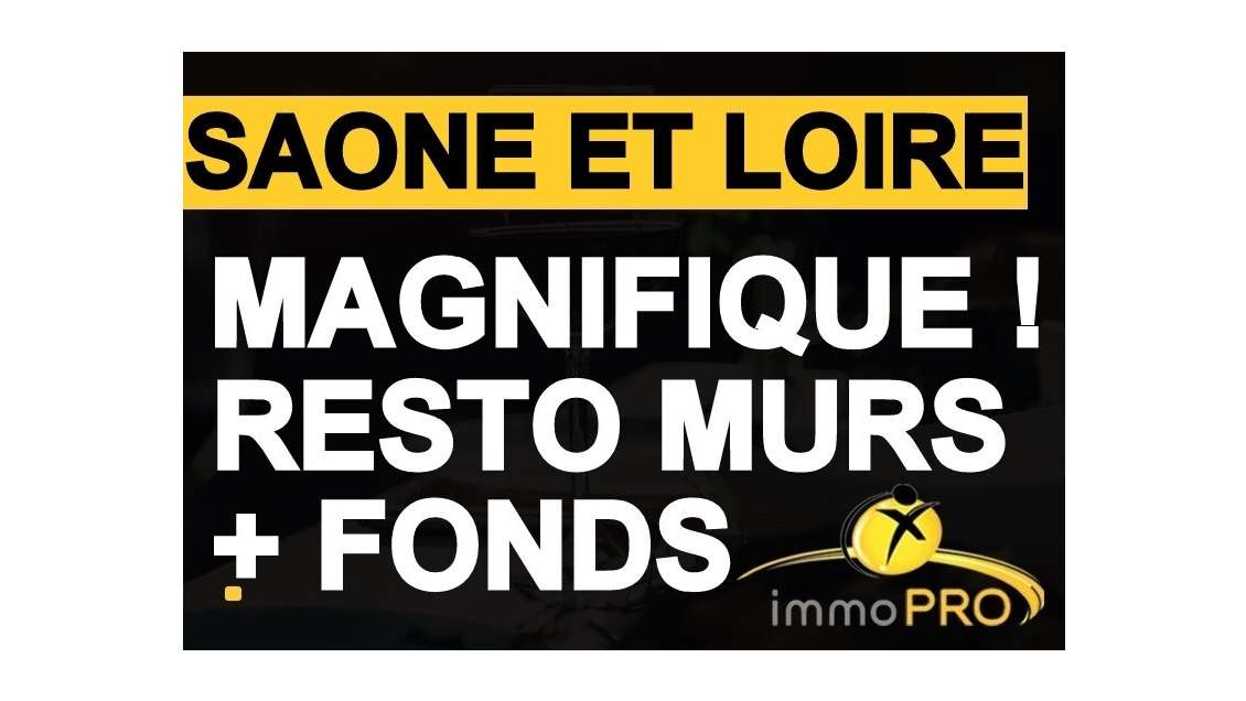 Vend bar restaurant de 450m² à Macon