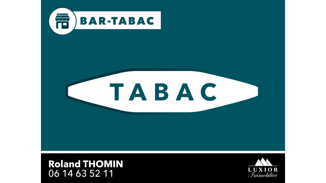 Vend bar tabac jeux sur littoral Finistère Sud