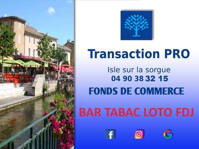 Vente fonds de bar tabac loto FDJ dept Vaucluse
