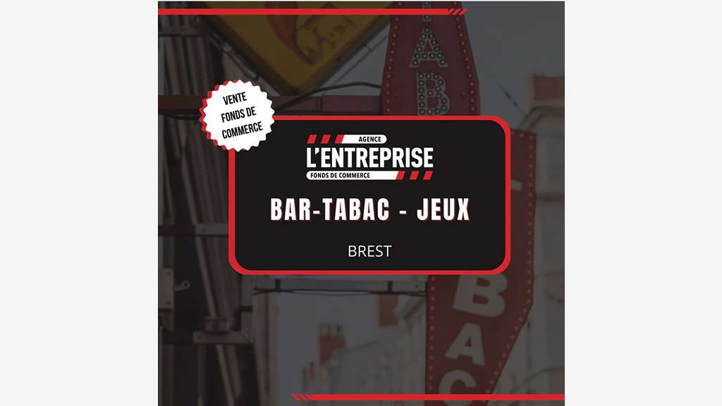 Vente FDC bar tabac loto aux normes en Finistère