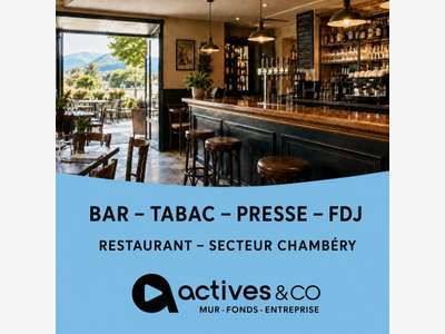Vente bar tabac restaurant à Saint-Jeoire-Prieuré