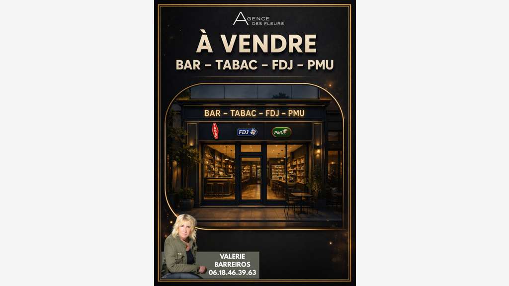 Vente FDC bar tabac FDJ PMU à 25mn de Rouen