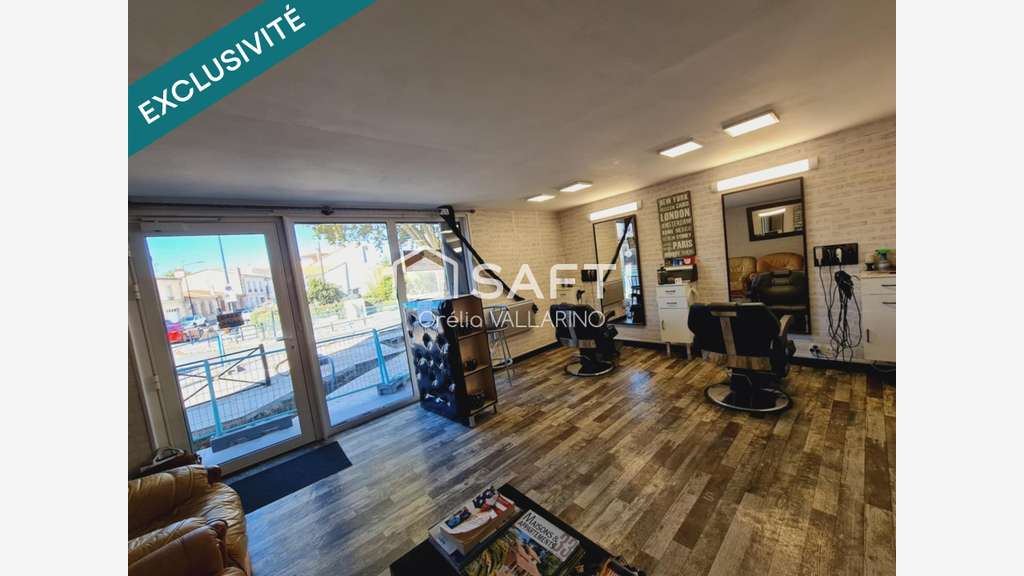 Vente salon de coiffure Bordeaux rue de la Benauge