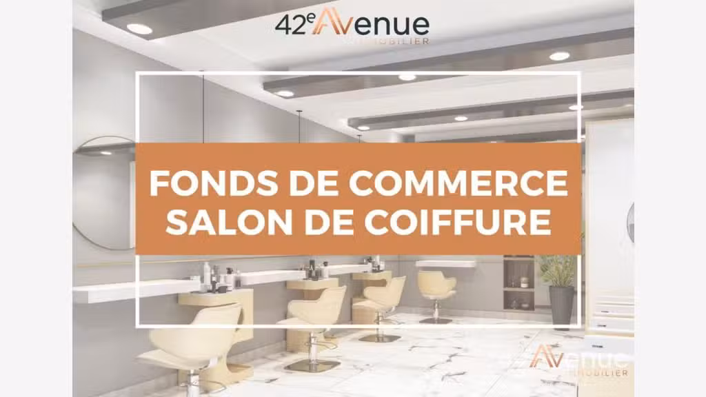 Vente salon de coiffure mixte à Firminy centre