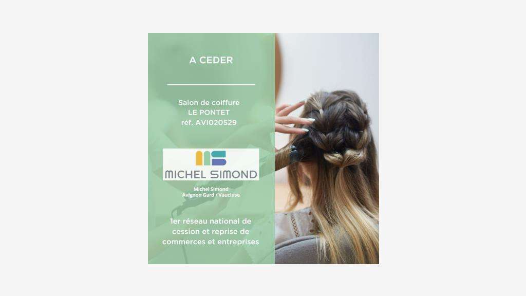 Vente salon de coiffure en retail park au Pontet