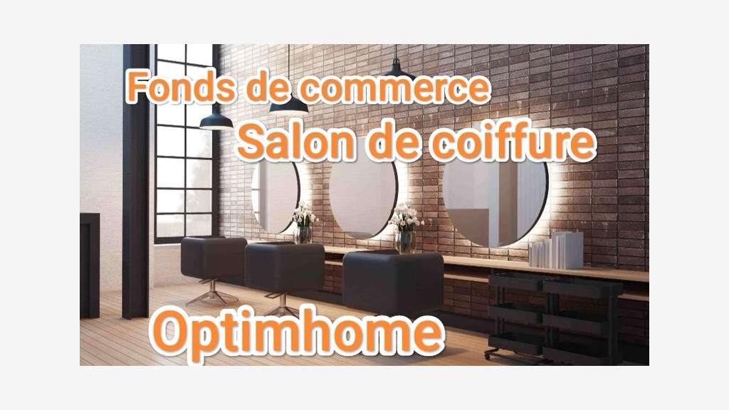 A vendre salon de coiffure mixte rénové à Lorient