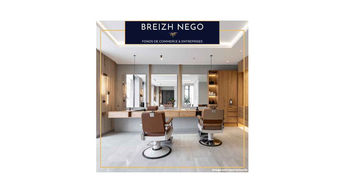 AV barber shop de renom en duplex empl N°1 Lorient