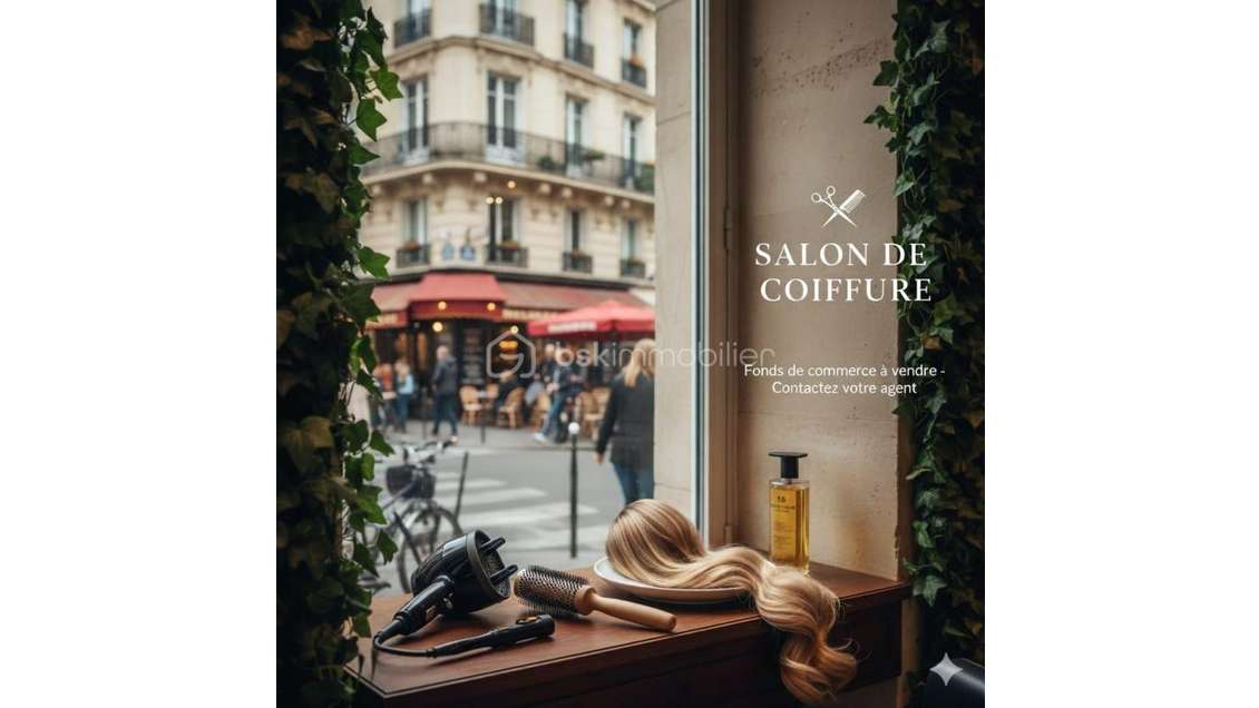 Vente salon de coiffure + institut de beauté Paris