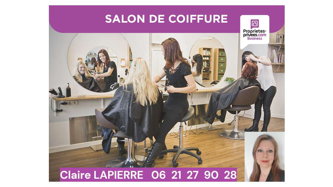 Vente salon de coiffure mixte empl N°1 à Rennes
