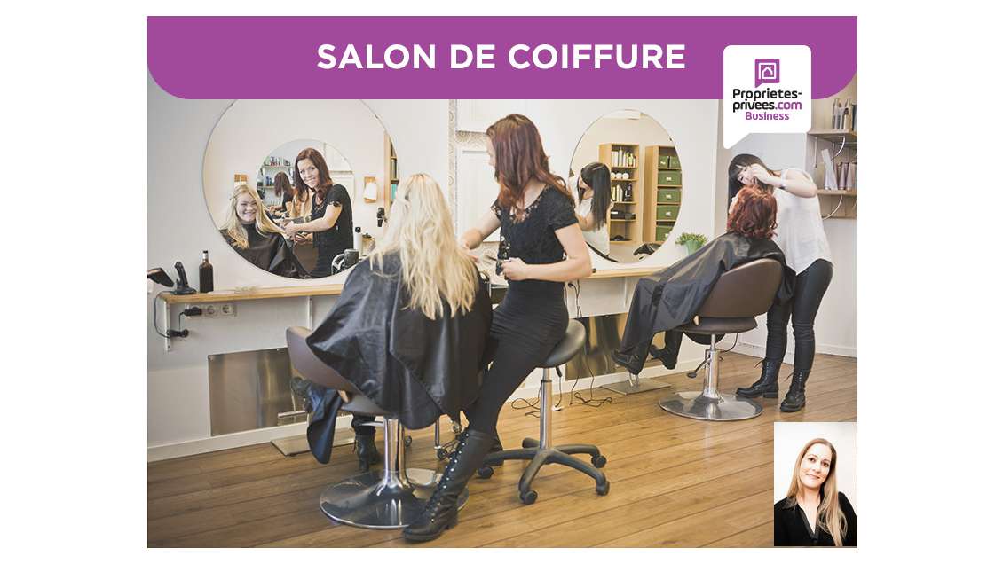 Vente salon de coiffure 4 postes à Versailles