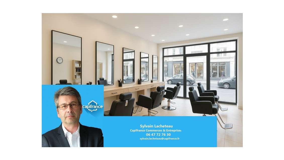 Salon de coiffure à vendre Vitré axe stratégique