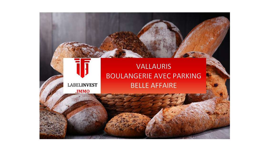 Vente FDC boulangerie bon emplacement 06