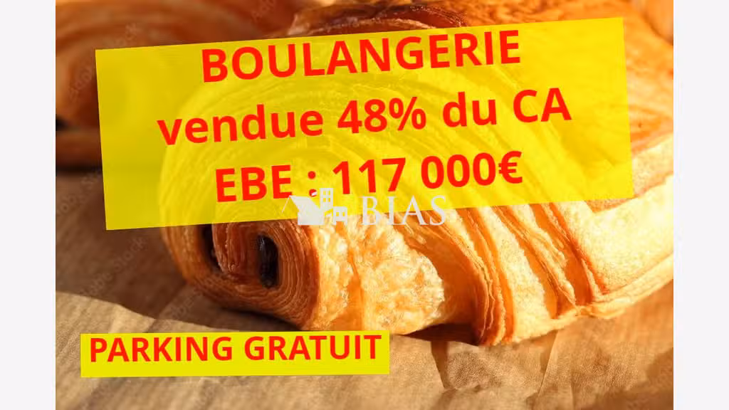 Boulangerie pâtisserie snack à vendre à Lillebonne