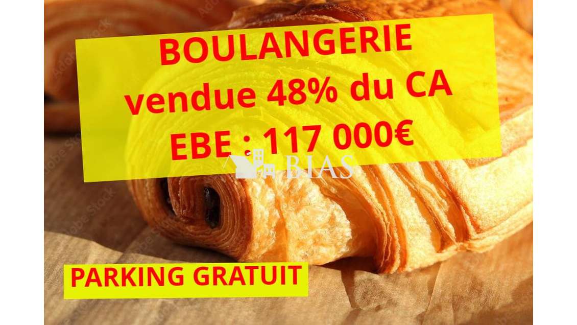 Boulangerie pâtisserie snack à vendre à Lillebonne