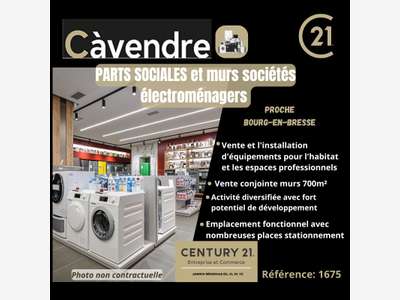 AV parts sociales société électroménager dept 01