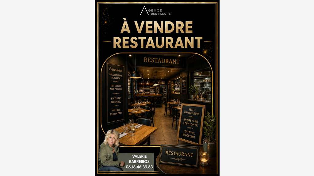 Vente FDC type crêperie à Bourneville Sainte Croix
