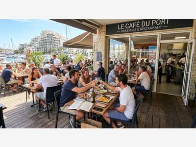 A vendre brasserie terrasse à la Grande Motte