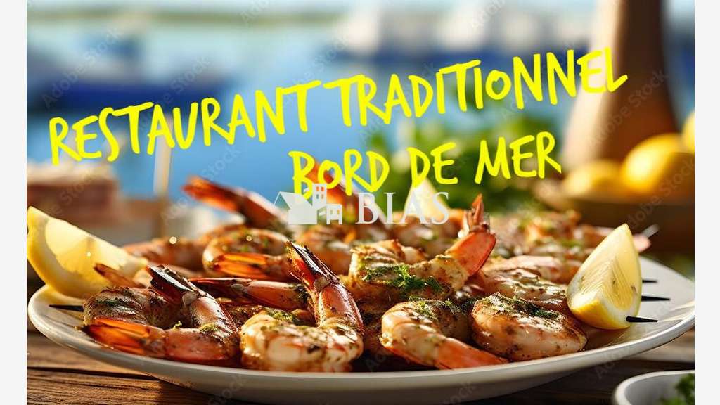 Restaurant à vendre face à la mer sur Dieppe