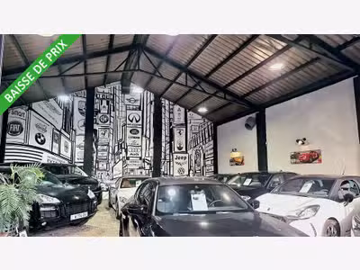 Vente garage négoce auto sur axe majeur à Cagnes